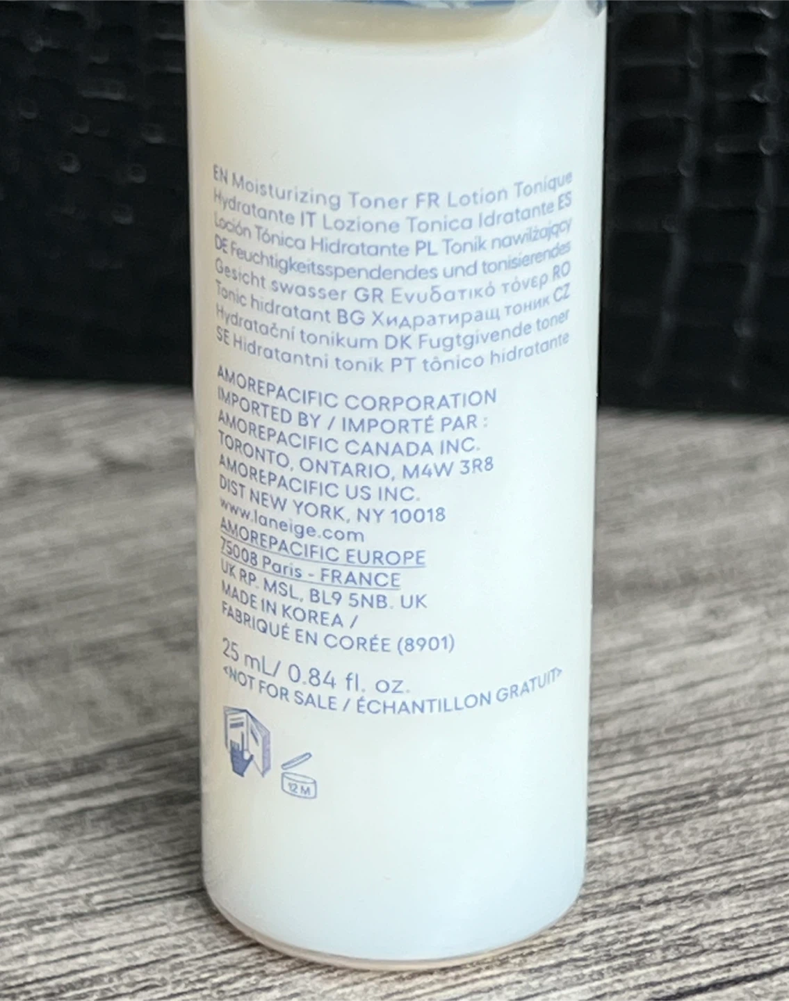 Laneige Cream Skin Ceramide Peptide Toner & Moisturizer Sample - photo 2