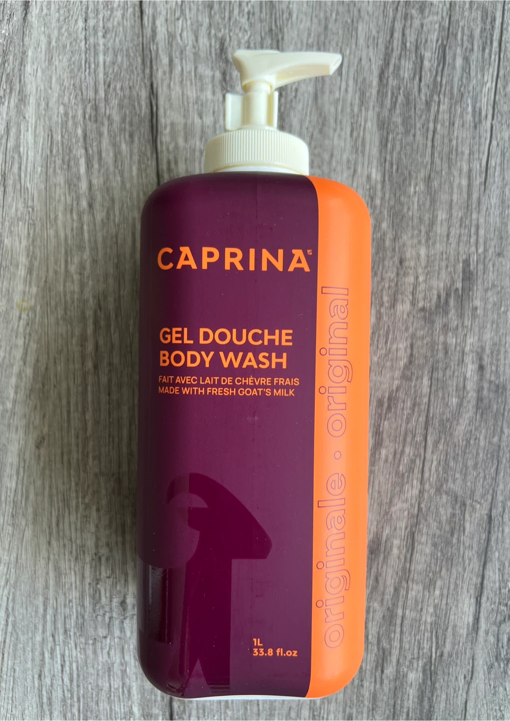 Caprina Original Gel Douche Body Wash 1L