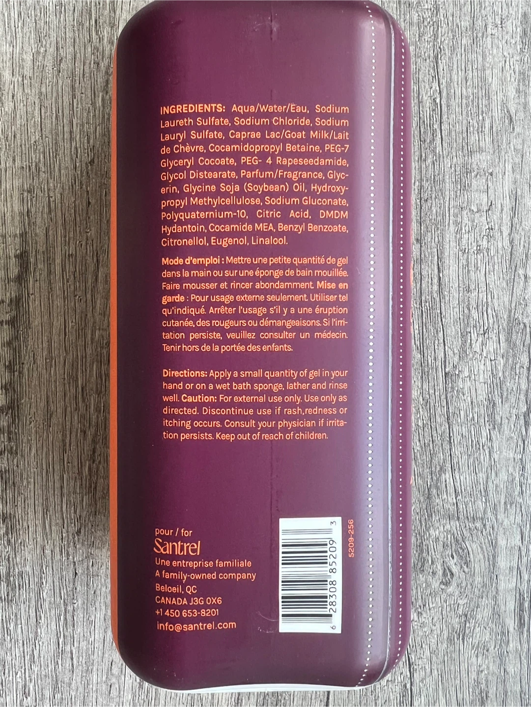 Caprina Original Gel Douche Body Wash 1L - photo 3
