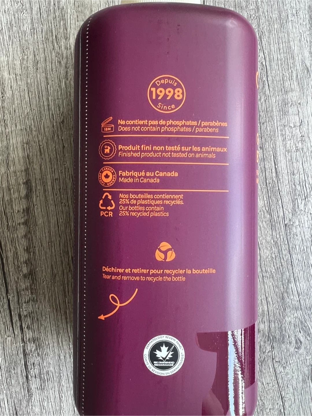 Caprina Original Gel Douche Body Wash 1L - photo 2