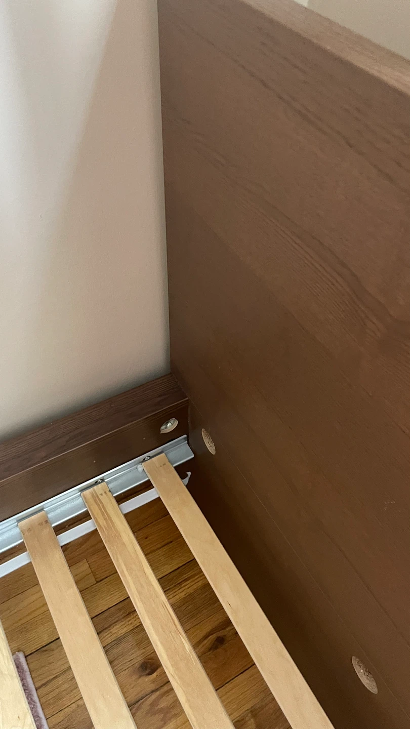 IKEA MALM Bed Frame+Headboard - photo 4