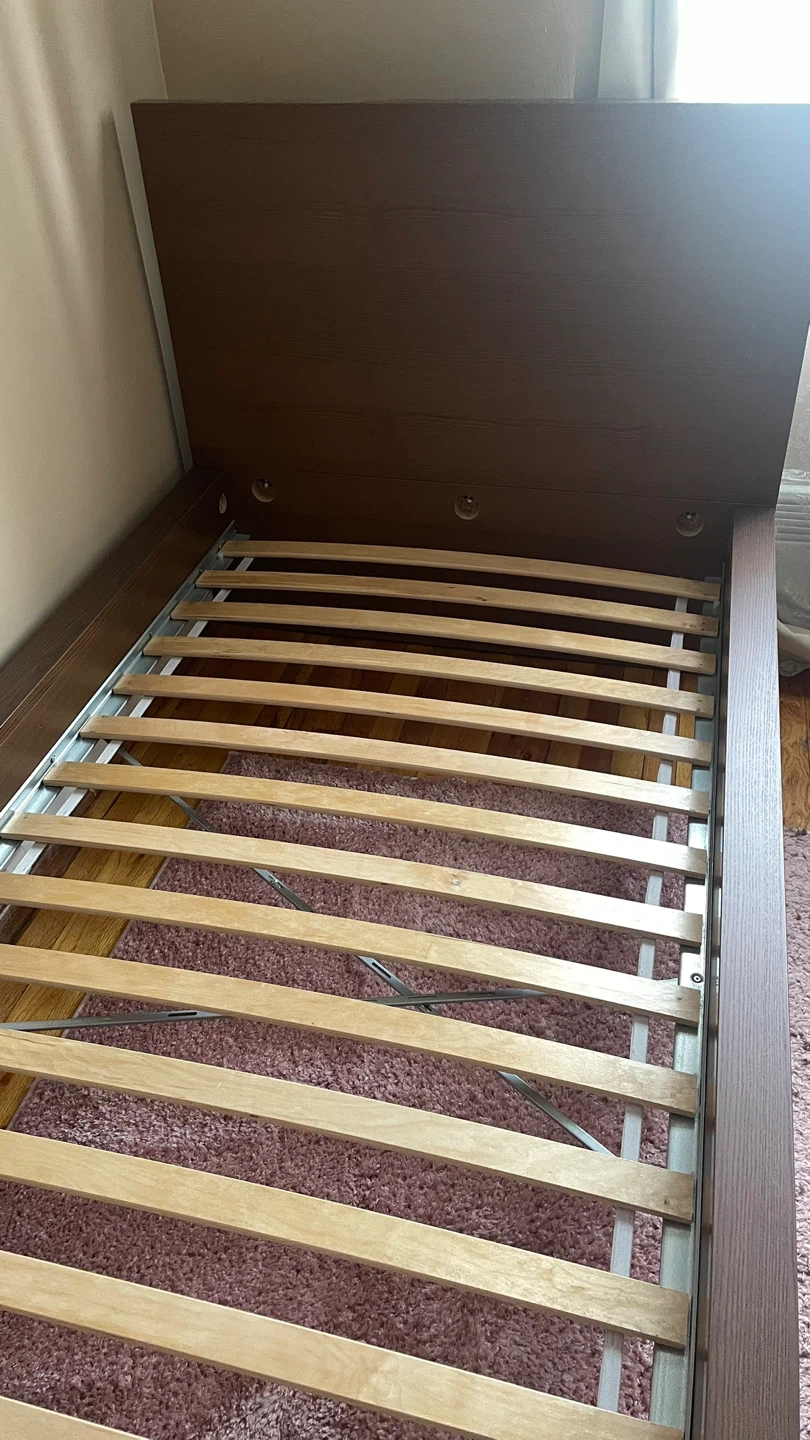 IKEA MALM Bed Frame+Headboard