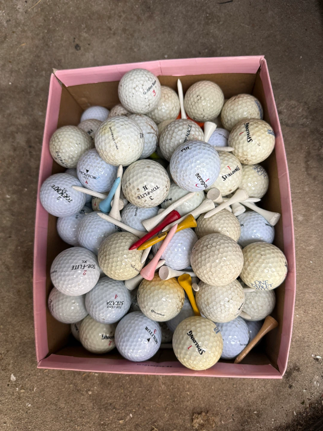 Used Golf Club Set with Golf Balls and Tees - photo 3