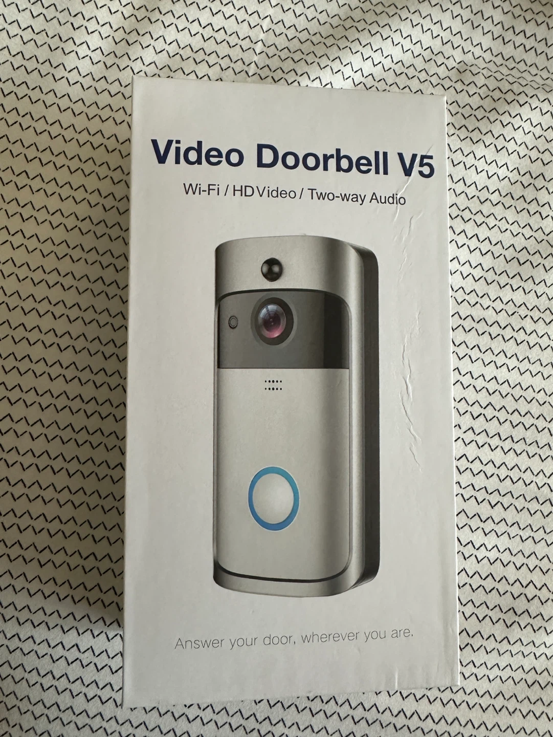 Video Doorbell V5 Wi-Fi HD Video Two-way Audio