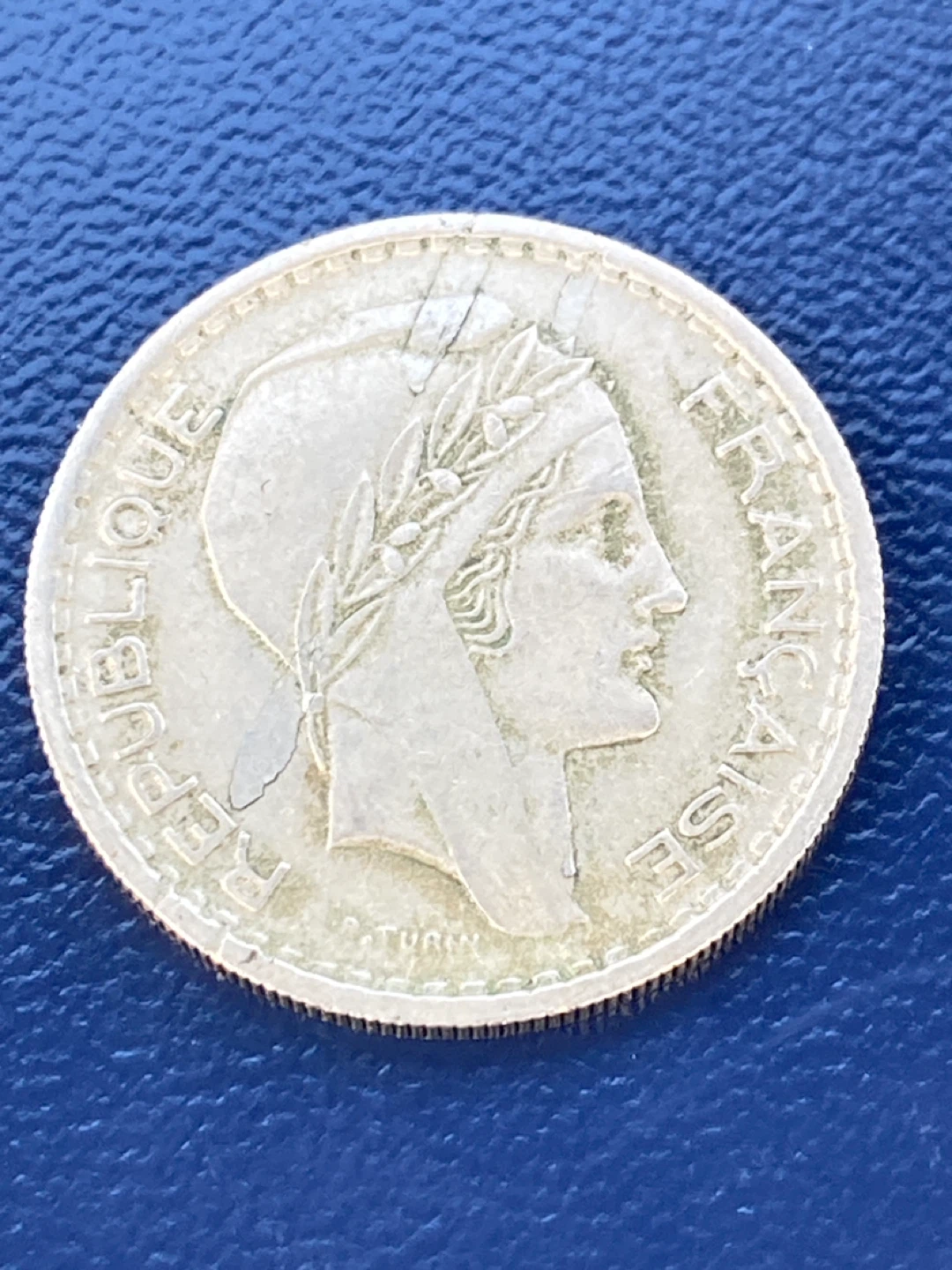 1948 France 10 Francs Coin