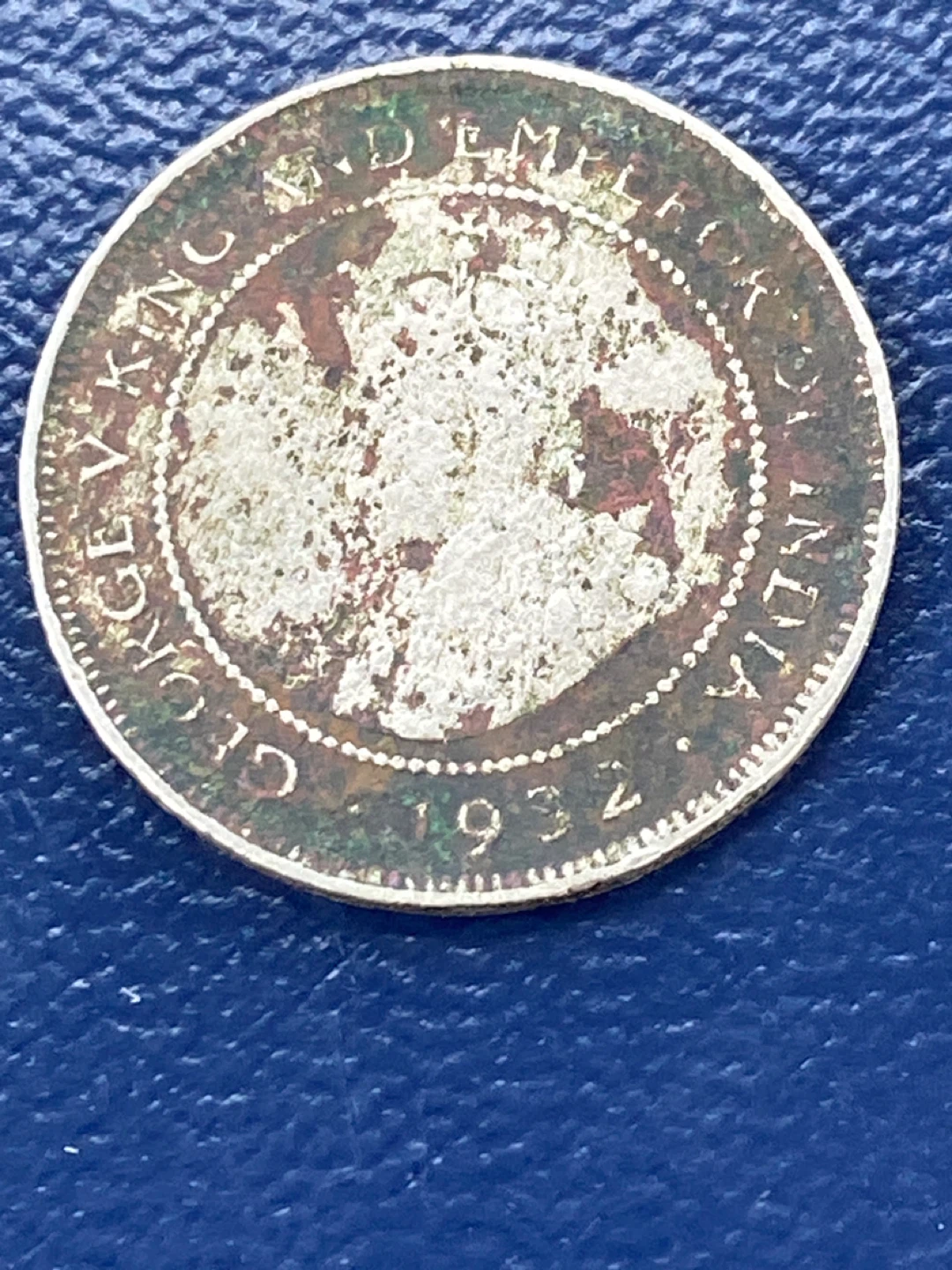 1932 George V One Cent Coin