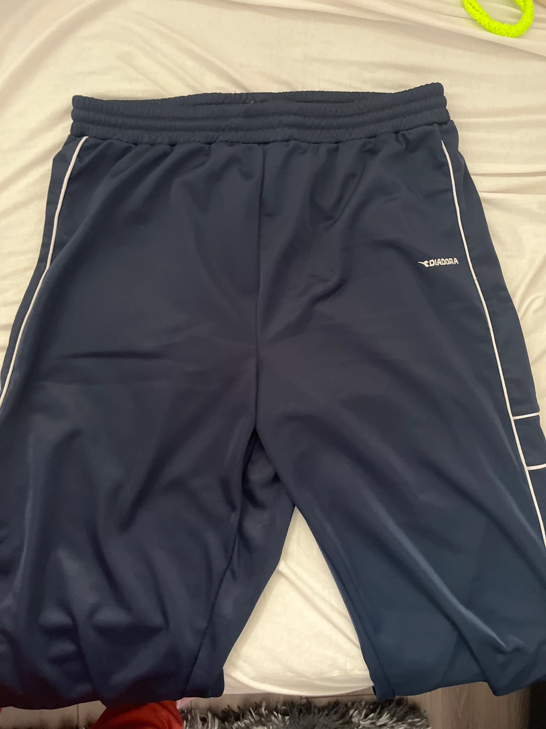 Diadora Navy Track Pants