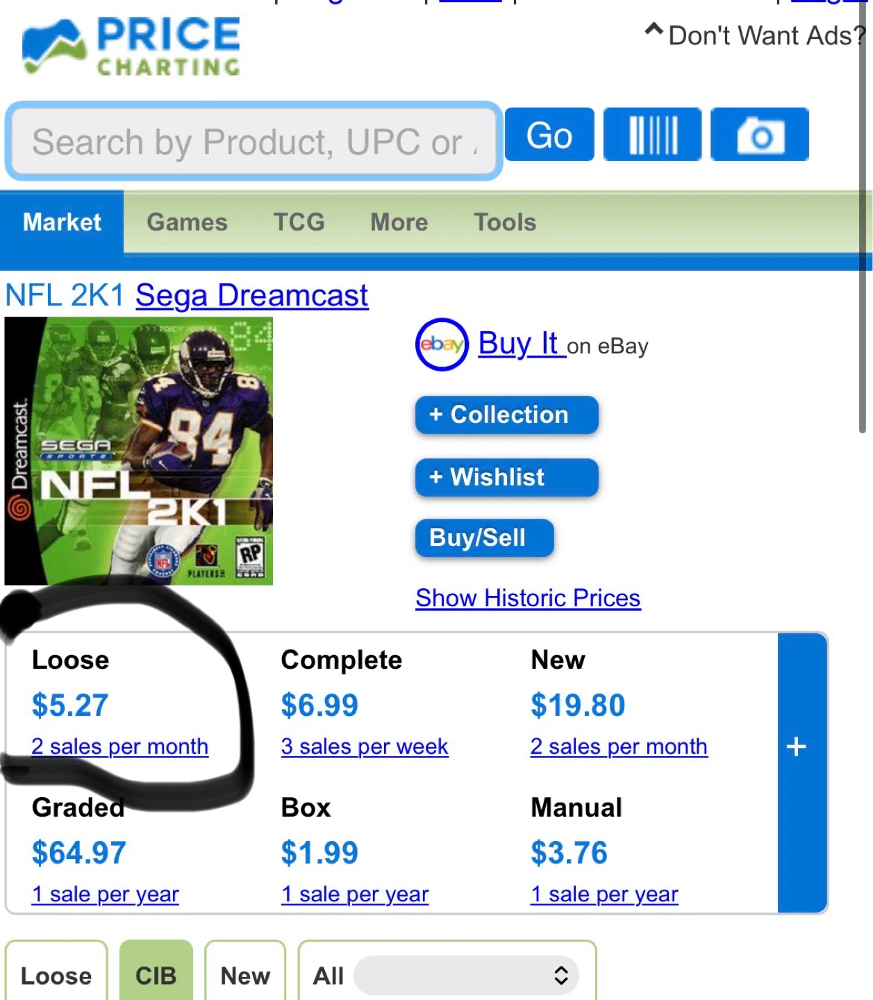 NFL 2K1 Sega Dreamcast Game - photo 5