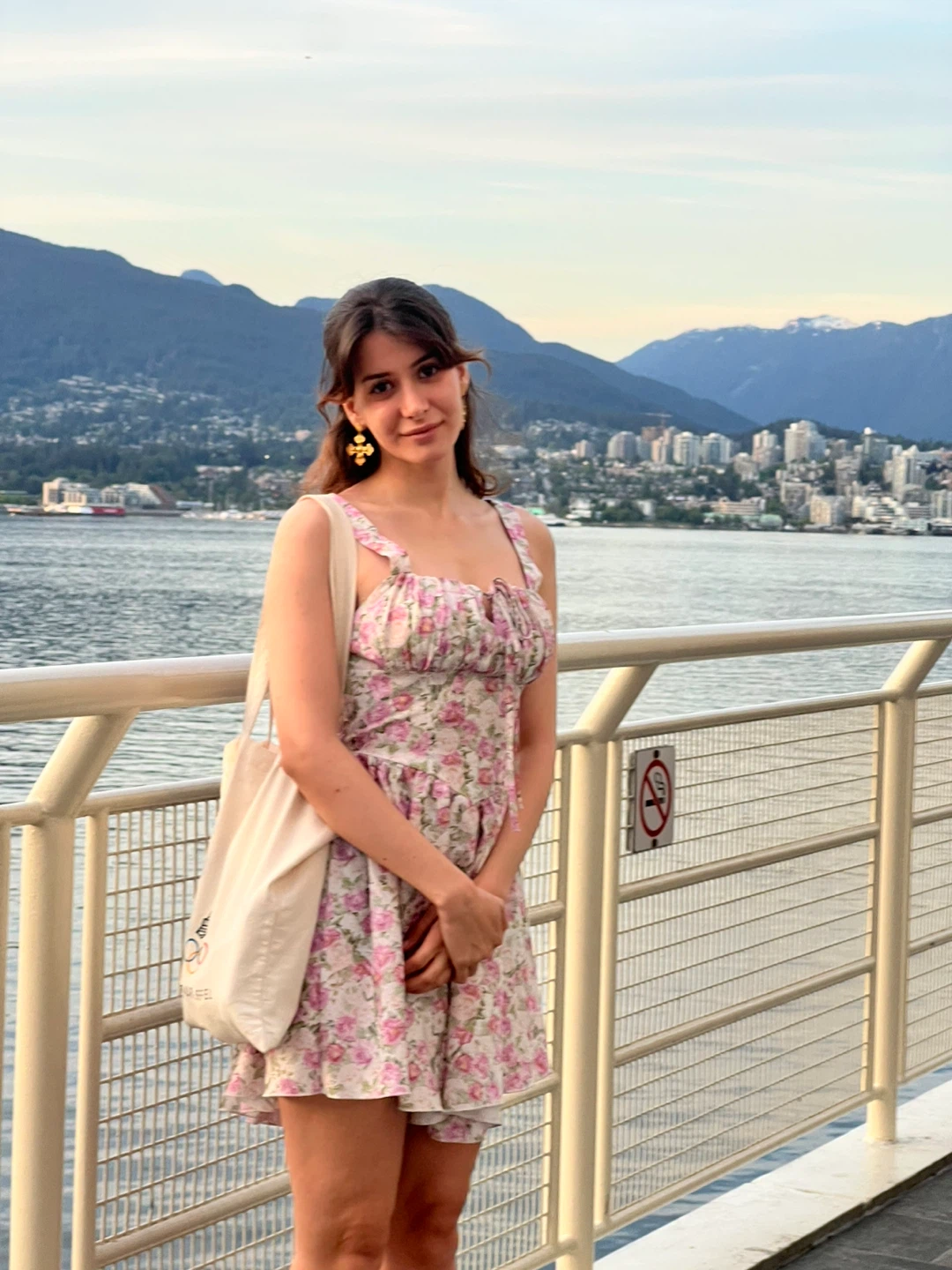 Floral Print Mini Dress