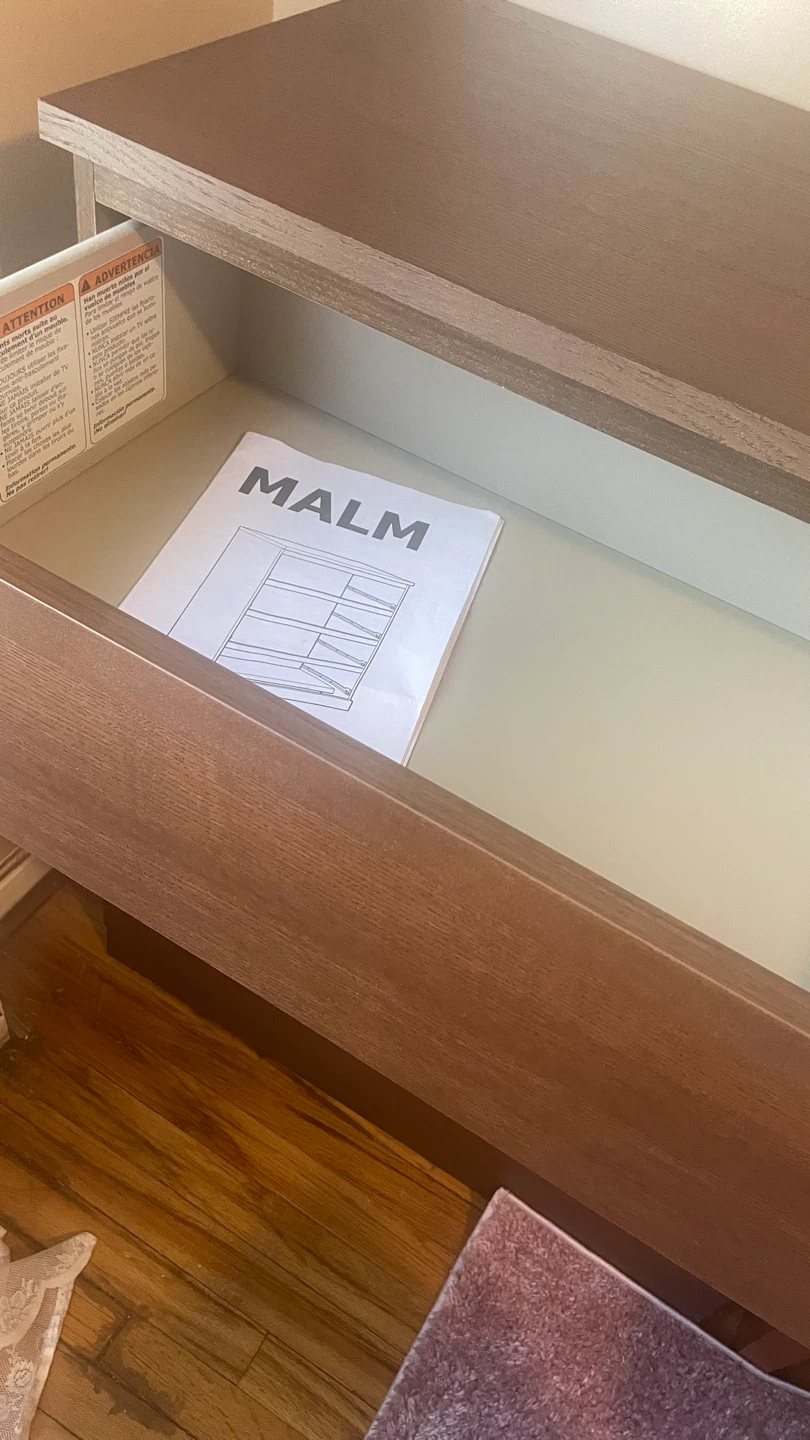 IKEA MALM 4-Drawer Dresser - photo 2