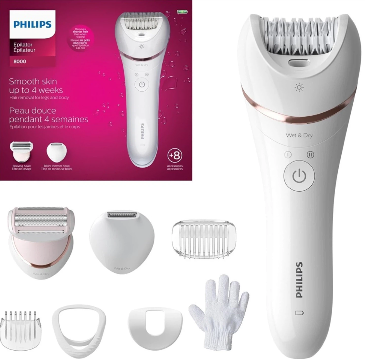 Philips Epilator 8000 Series