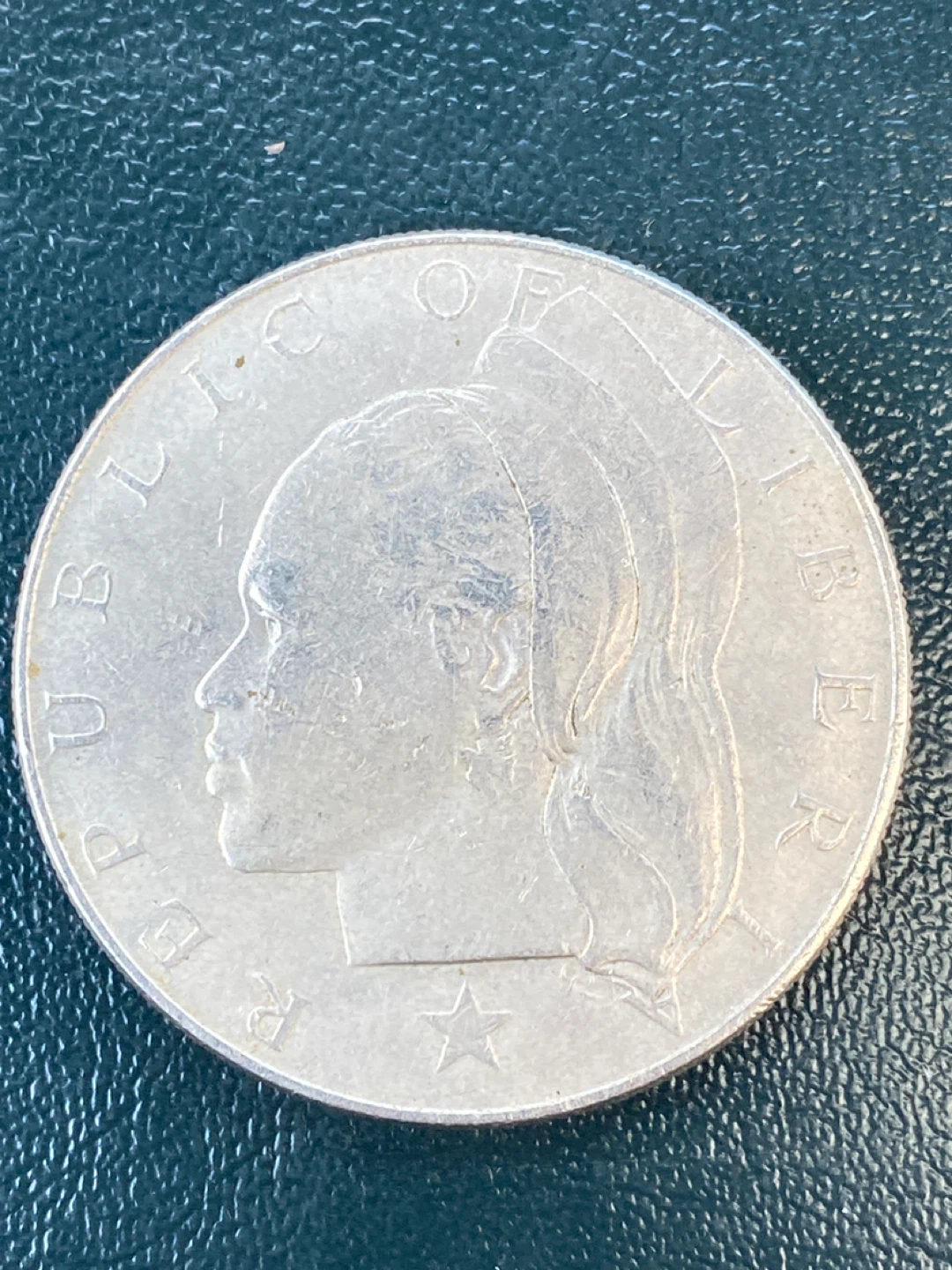 Liberia 1968 One Dollar Coin