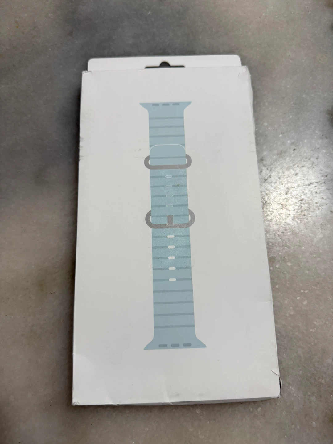 Apple Ocean Band, 49mm, Ice Blue, Small