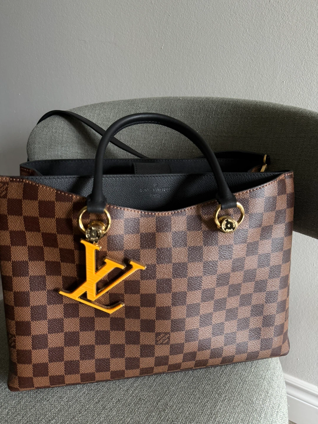 Louis Vuitton Damier Ebene Speedy Bag Charm