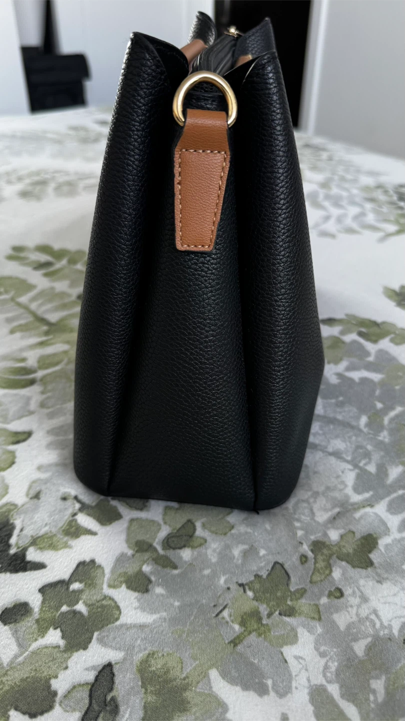 ALDO Black Faux Leather Top Handle Bag - photo 3