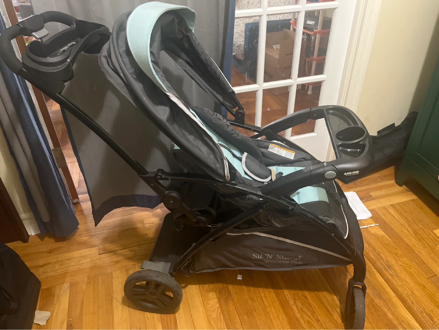 Baby Trend Sit N Stand Stroller - Aqua - photo 3