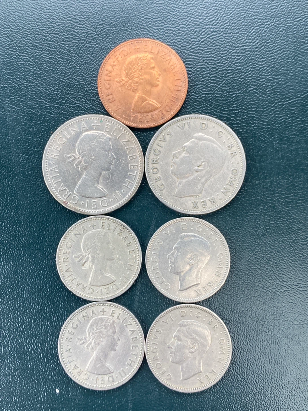 Collection of vintage British coins
