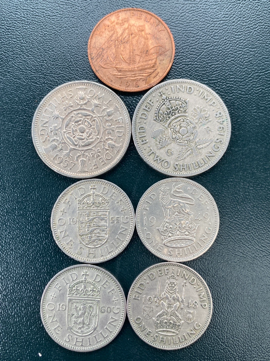 Collection of vintage British coins - photo 2