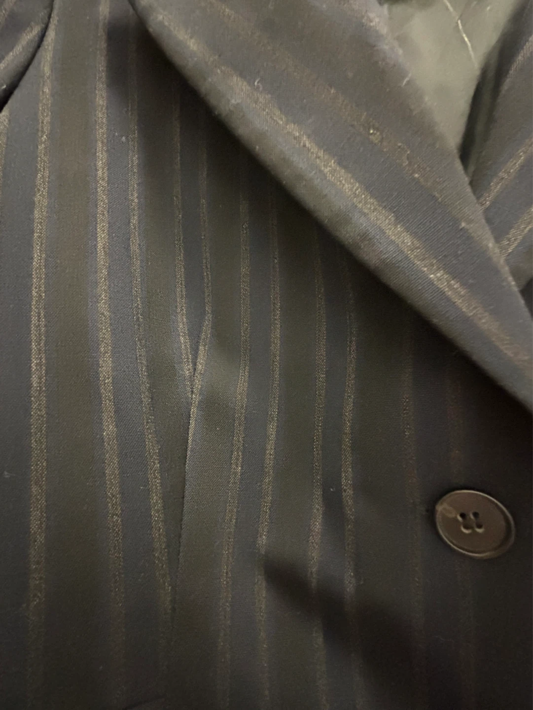 Theory Pinstripe wool Blazer - Size 12 - photo 2