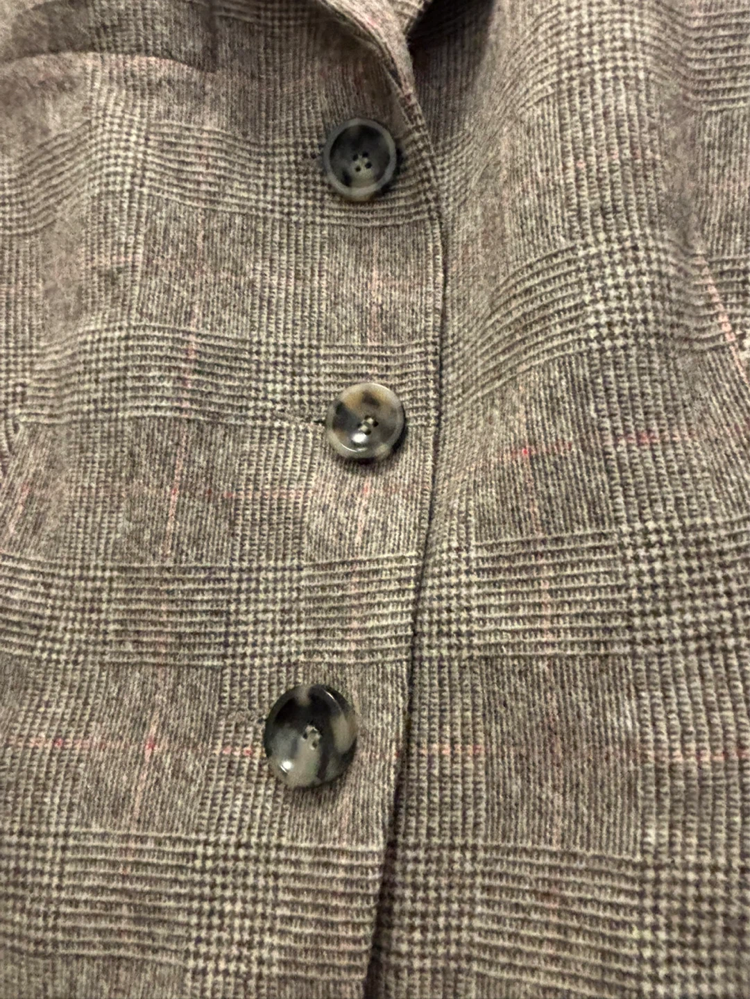 Holt Renfrew wool Plaid Blazer - Size 12 - photo 2