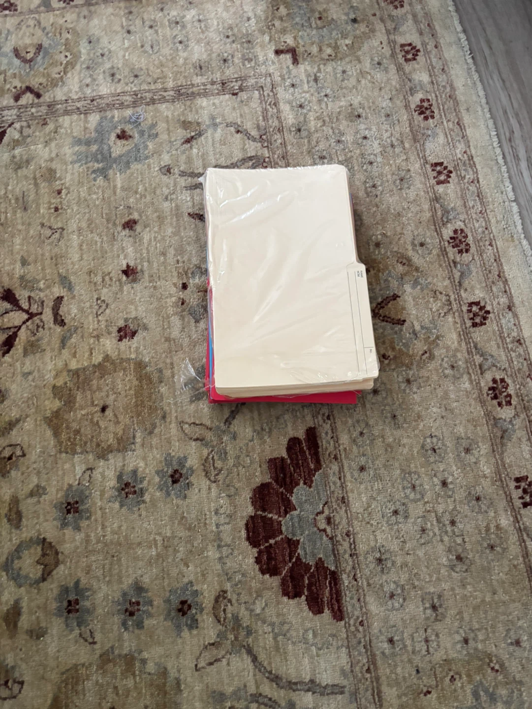 Assorted Coloured File Folders