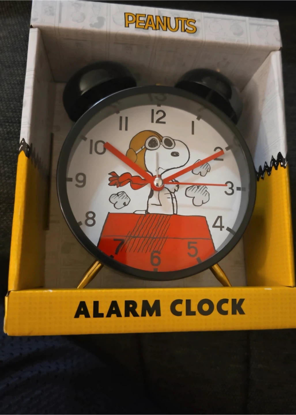 Peanuts Snoopy Alarm Clock