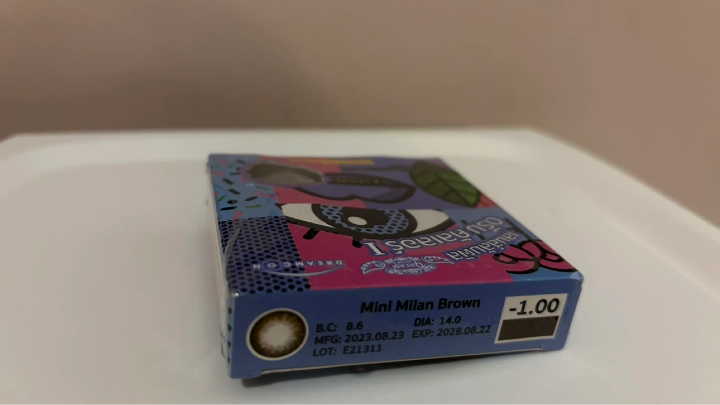 Dreamcon Mini Milan Brown Contact Lenses -1.00 - photo 2