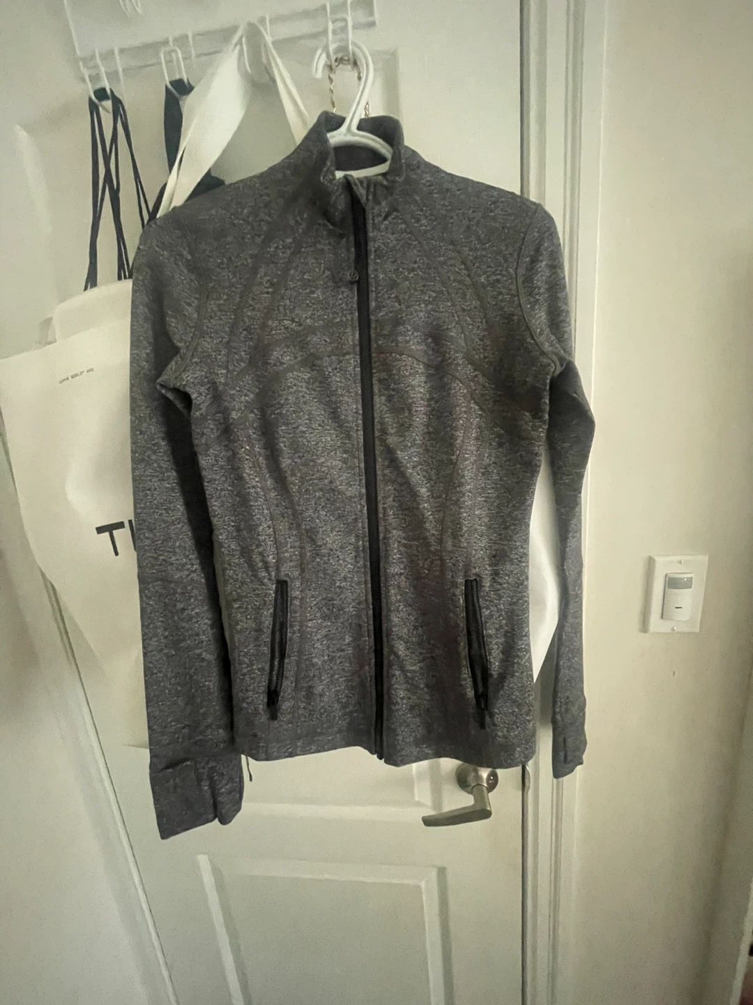 Lululemon Grey Full Zip Jacket