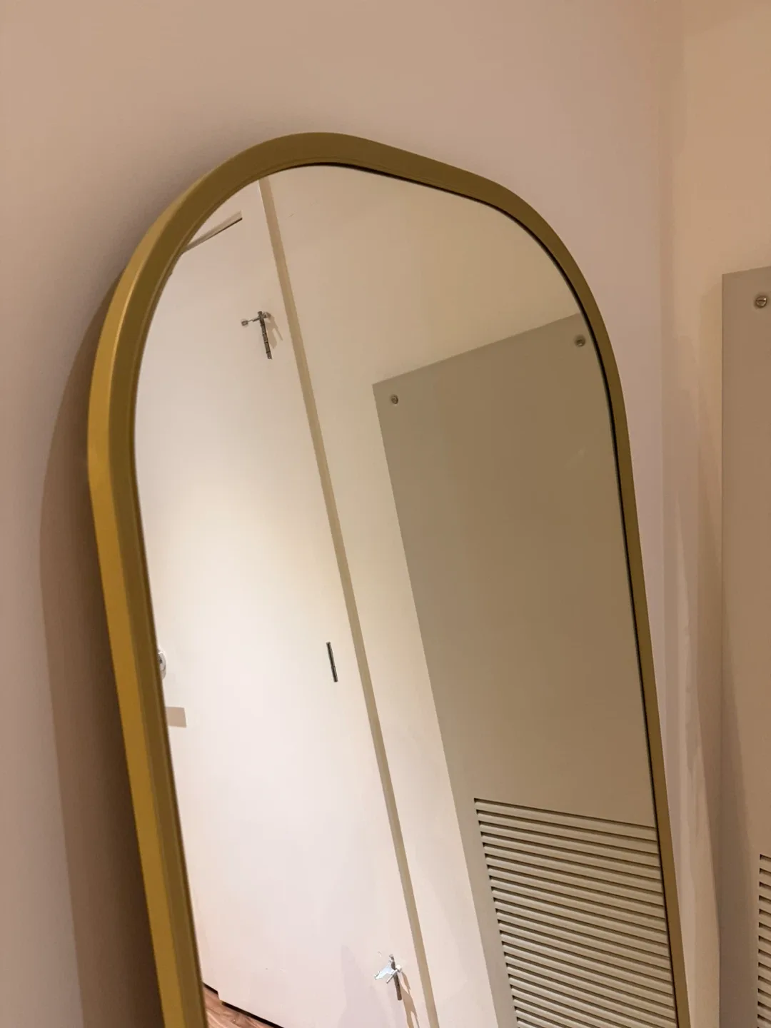 IKEA Gold Metal Arch Mirror