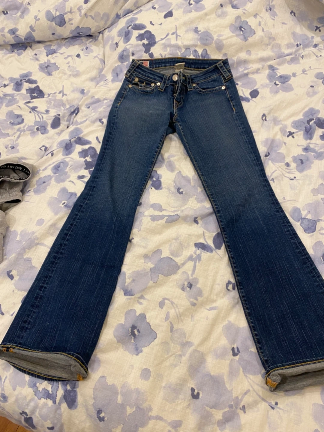 True Religion Brand Jeans Women's Size 28 Flare Blue Denim - photo 2