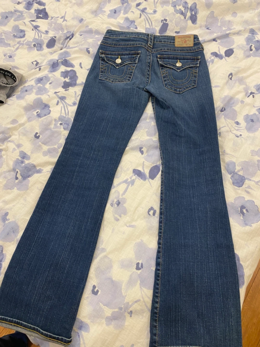 True Religion Brand Jeans Women's Size 28 Flare Blue Denim - photo 5