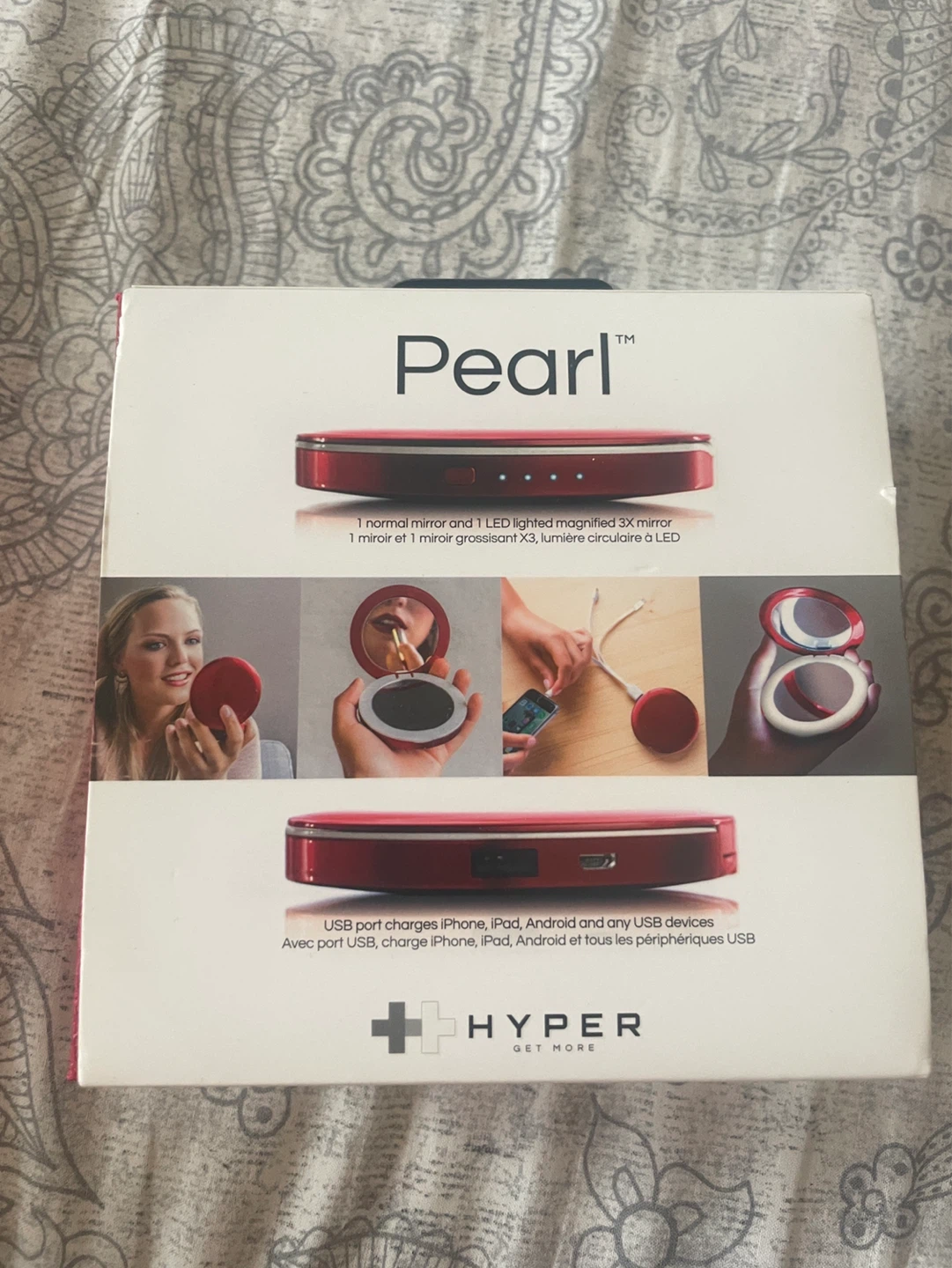 Hyper Pearl 3000mAh Compact Mirror Battery Pack - photo 2