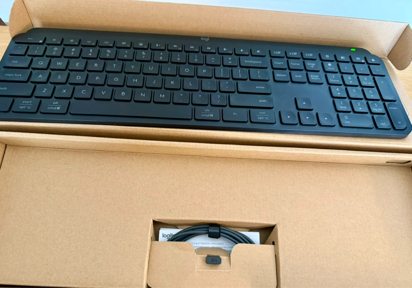 Logitech MX Keys S Advanced Wireless Illuminated Keyboard - photo 3