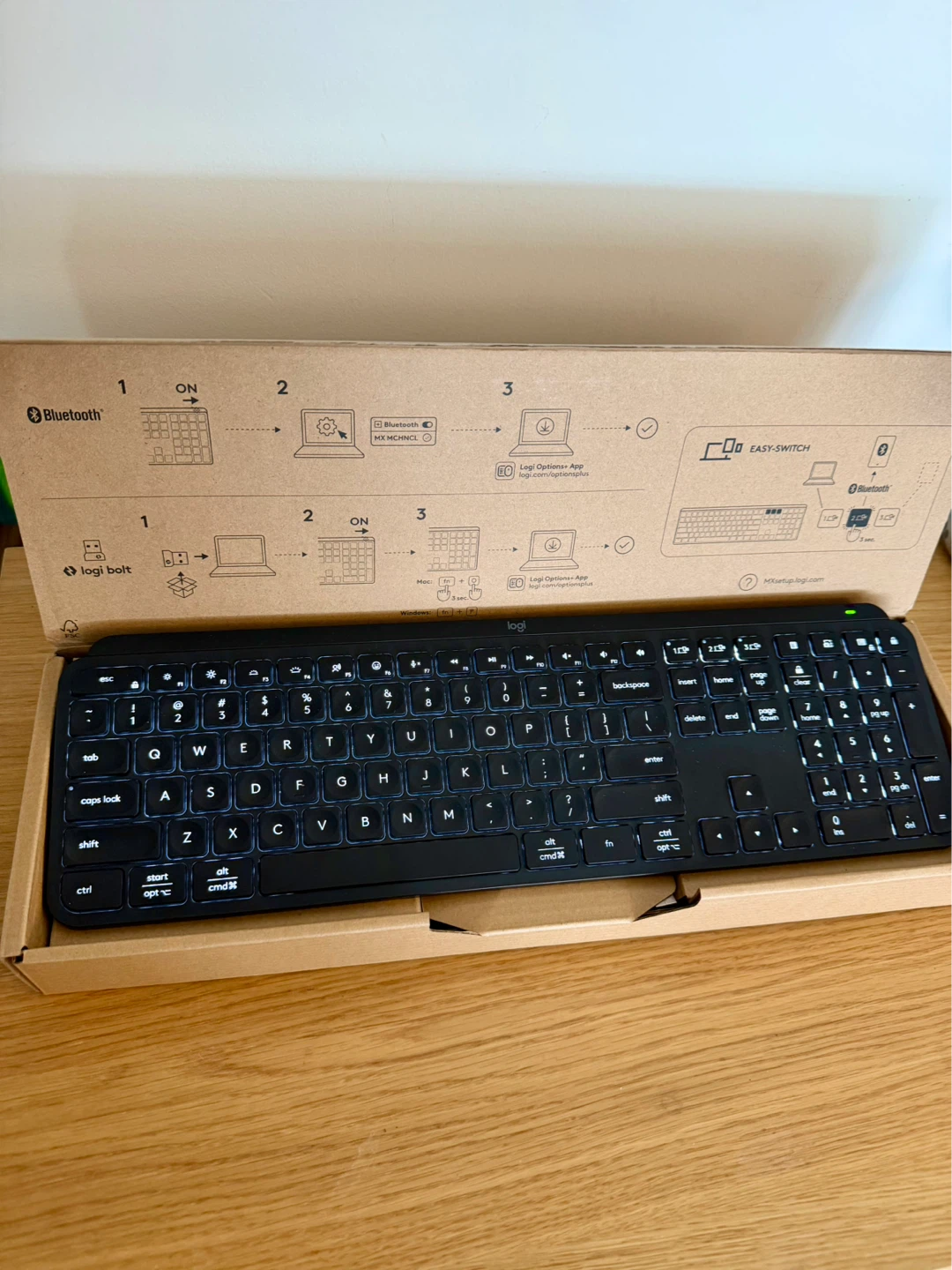 Logitech MX Keys S Advanced Wireless Illuminated Keyboard