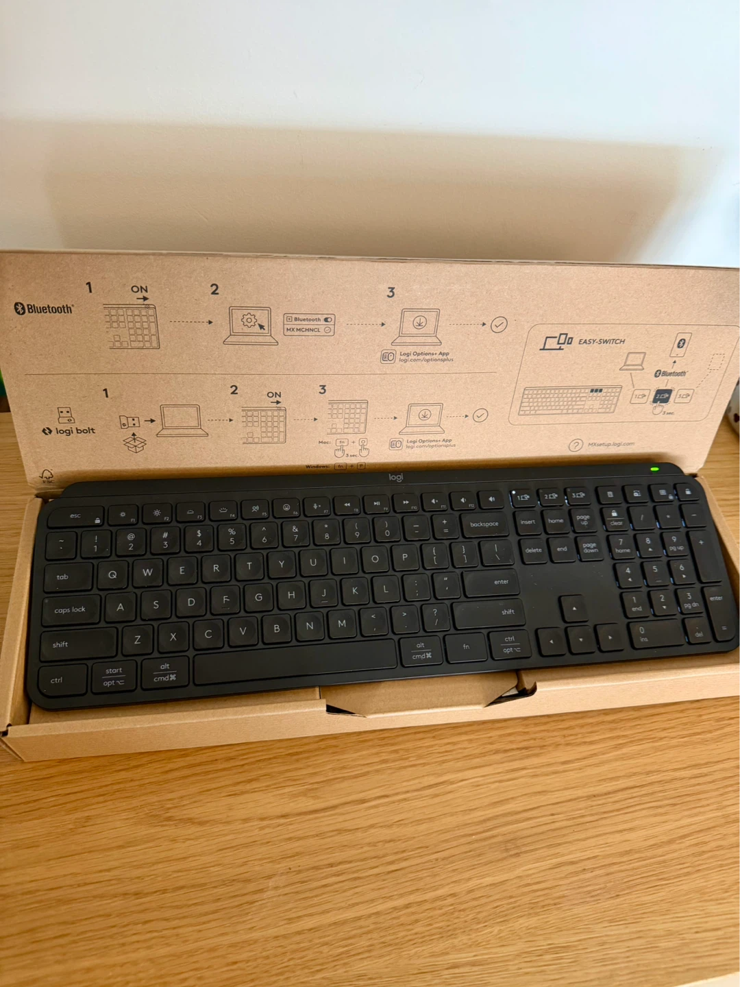 Logitech MX Keys S Advanced Wireless Illuminated Keyboard - photo 2