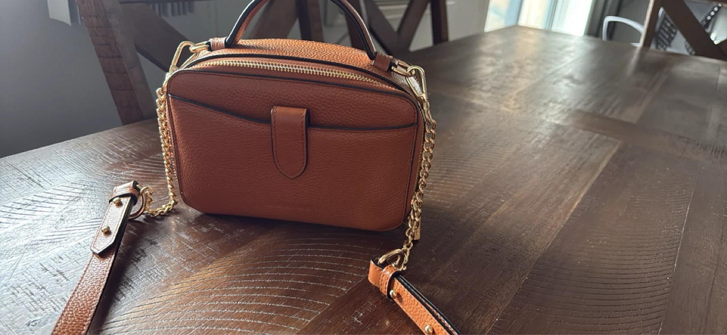 Brown Leather Crossbody Bag - photo 2