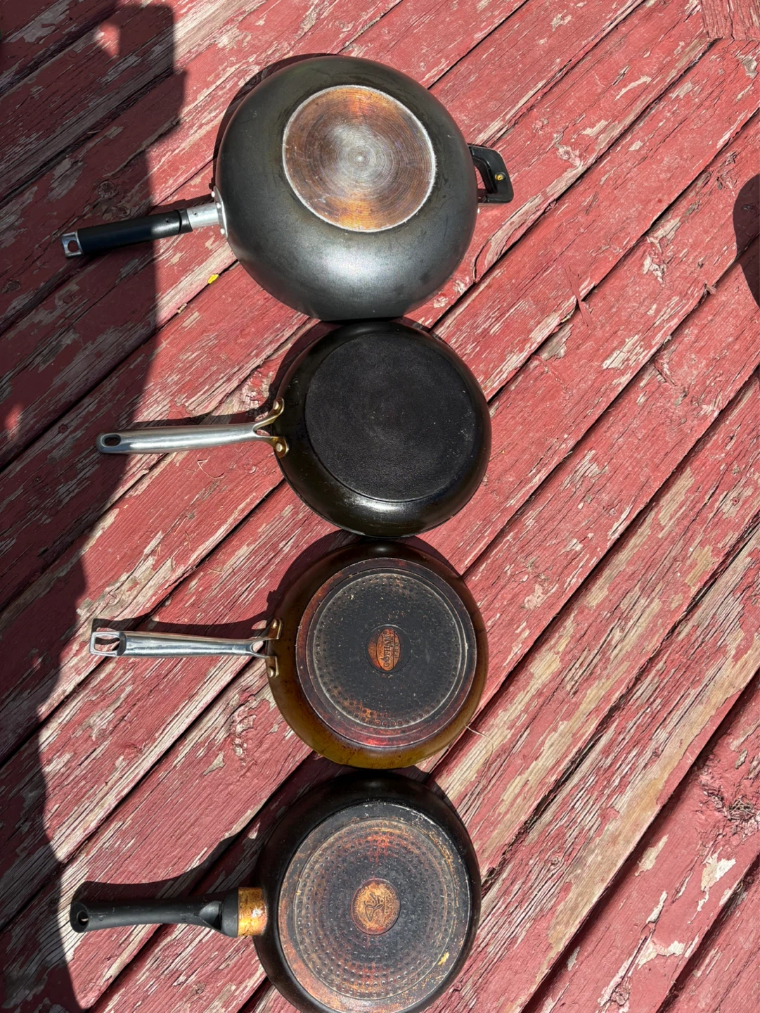Set of 4 Frying Pans and a Wok - photo 2