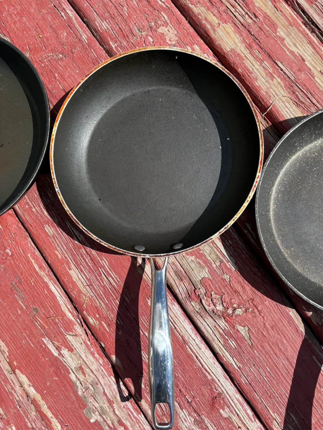Set of 4 Frying Pans and a Wok - photo 4