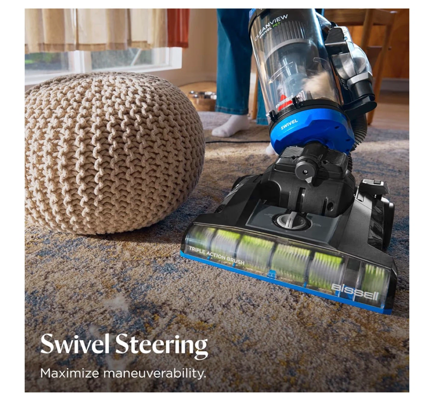 Bissell CleanView Swivel Rewind Pet Vacuum Cleaner - photo 4