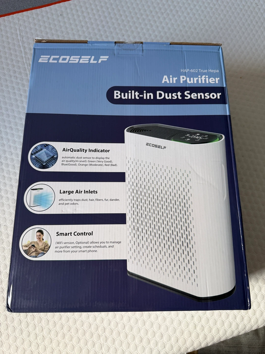 Air Purifier 2,400ft² | True HEPA | PM2.5 | 20dB Sleep - photo 2