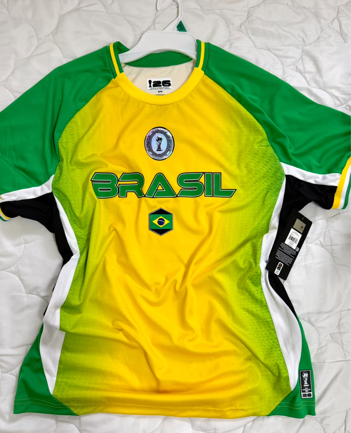 126 Official Replica Brasil Soccer Jersey