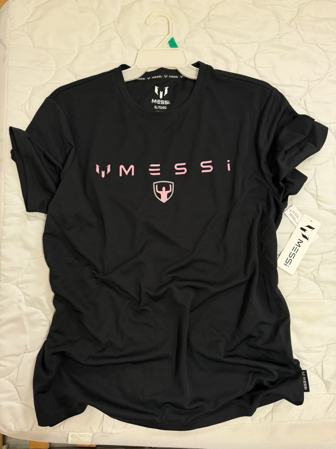 Messi Black T-Shirt XL/TG/EG