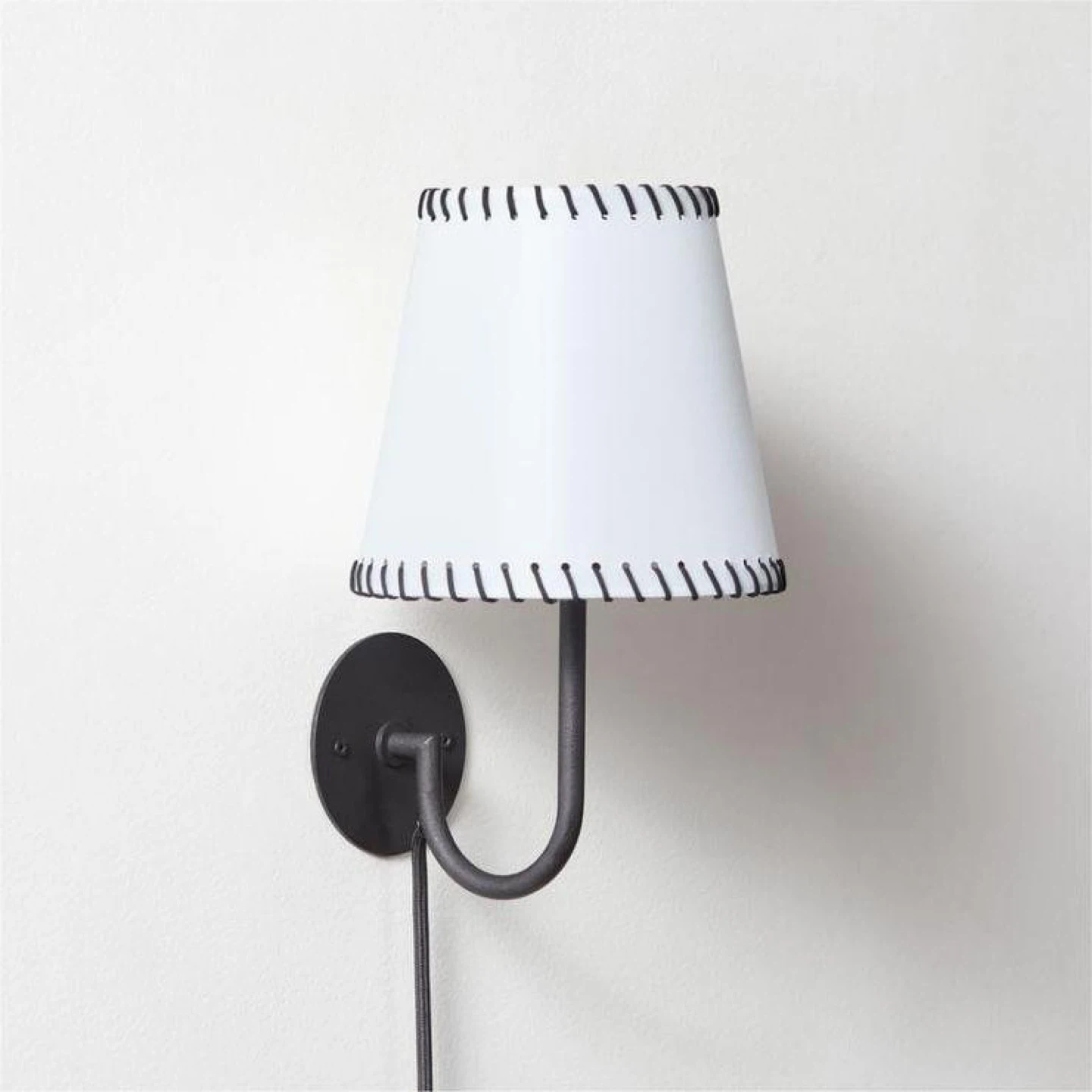 CB2 Lasso Leather Sconces