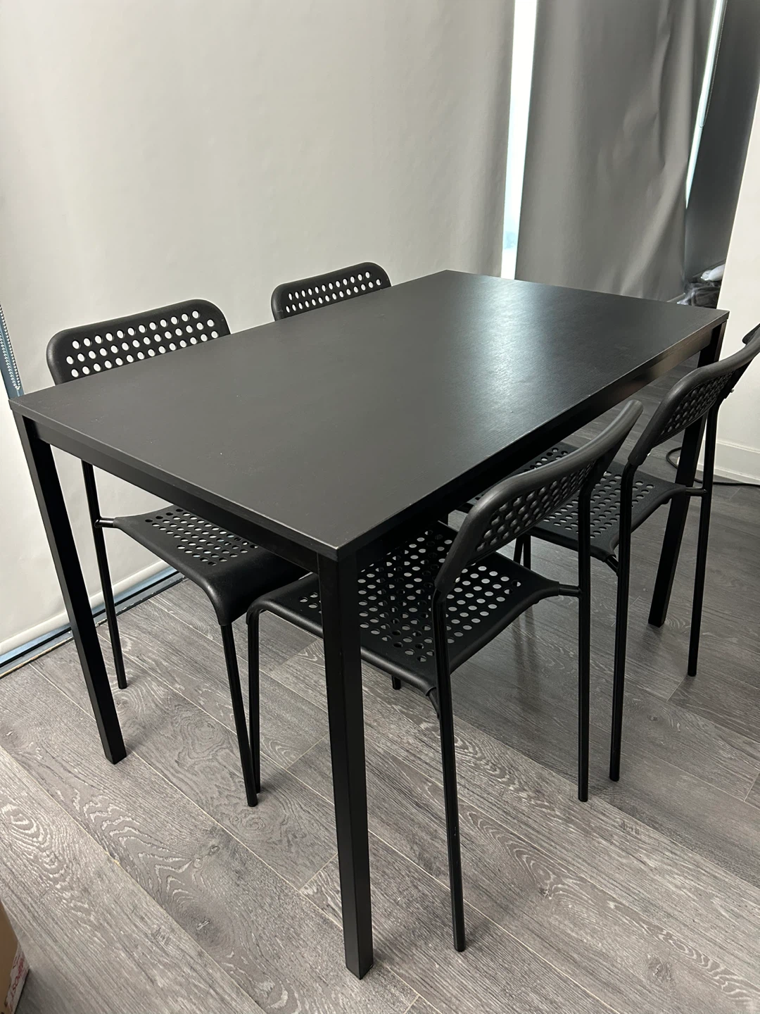 IKEA Sandsberg Dining Table Set with 4 Chairs