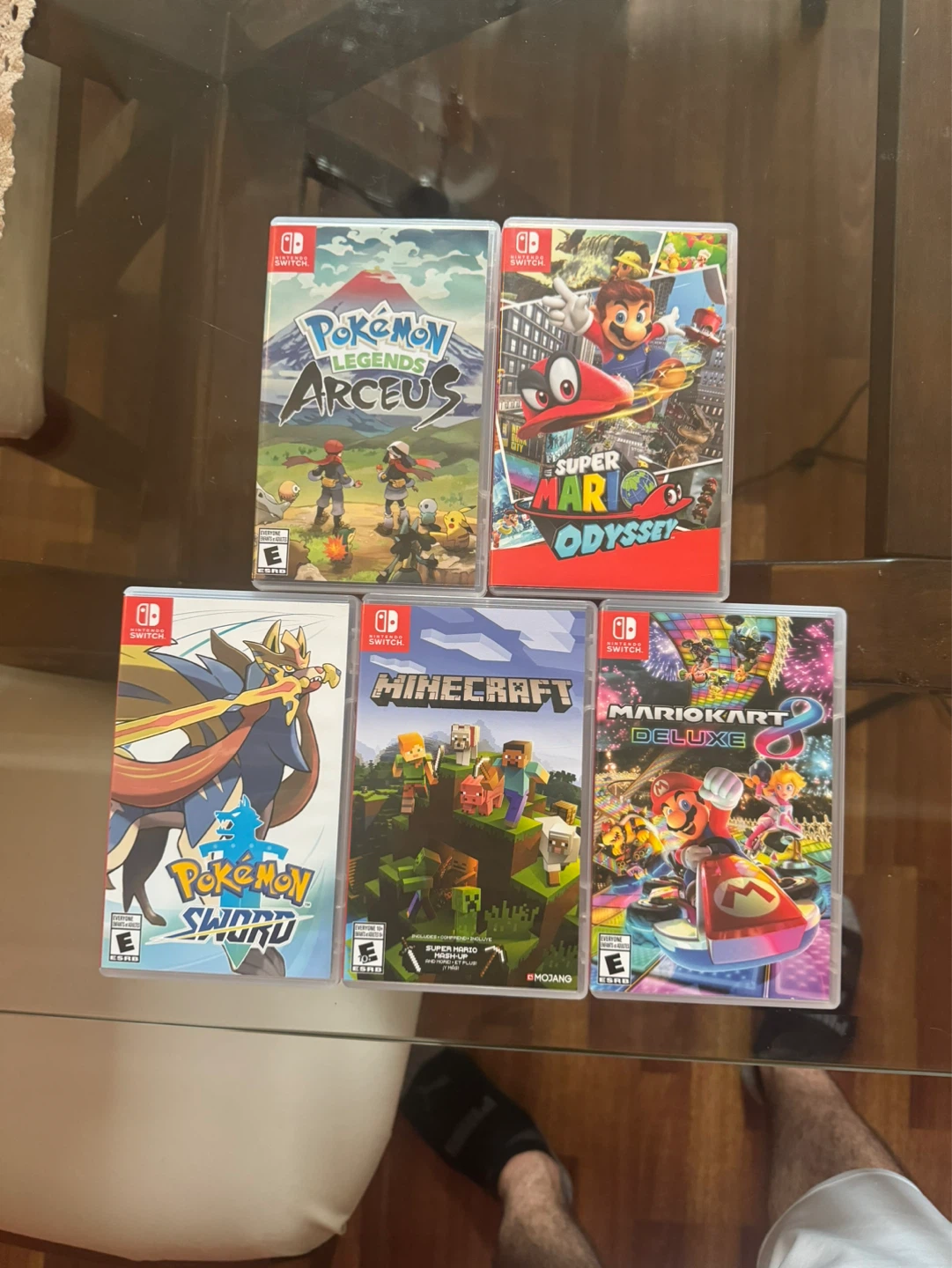 Nintendo Switch 5 Game Bundle - OK Condition, ask for details.