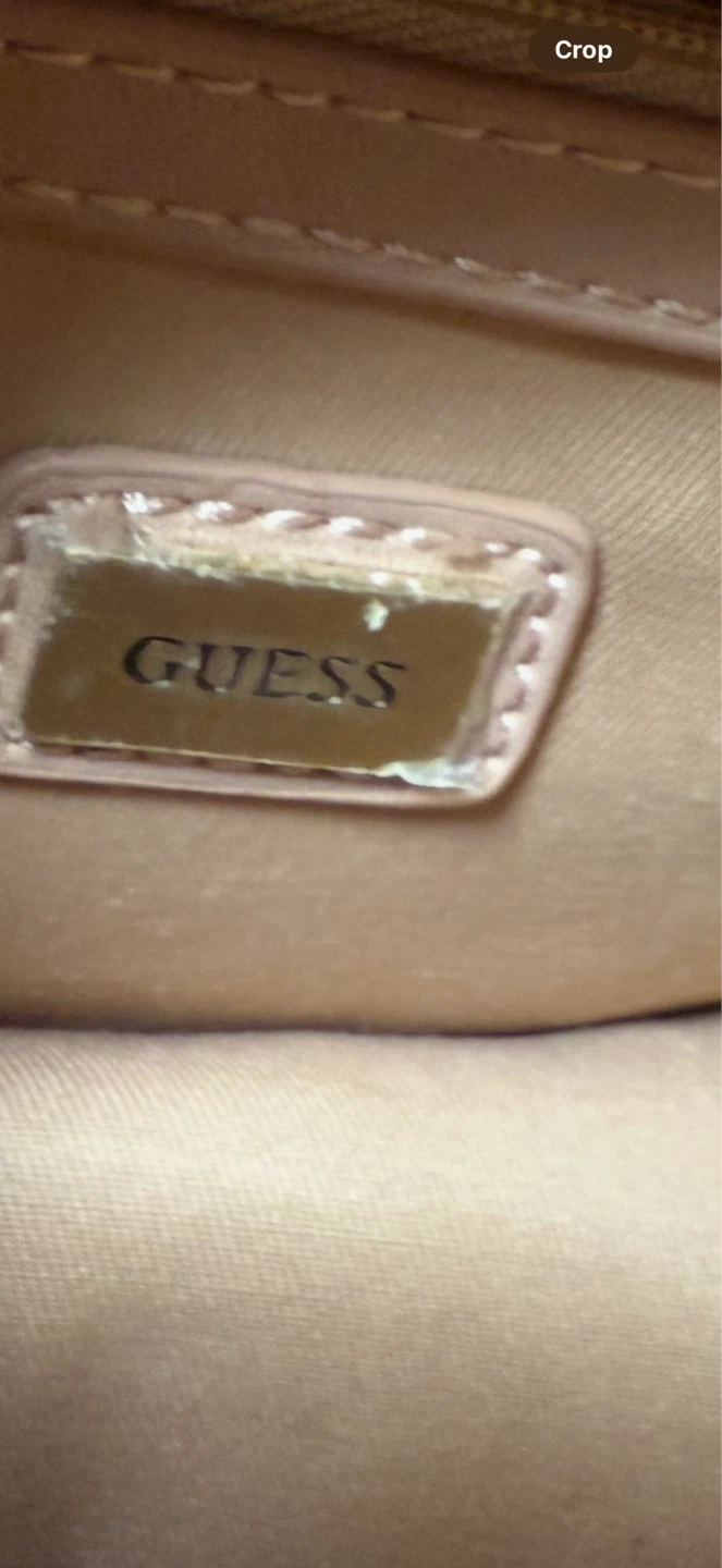 Guess Quilted Crossbody Bag - Blush Pink - photo 4