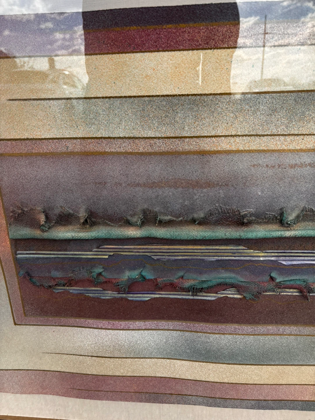 Framed Abstract Art Daniel Lencioni - photo 4