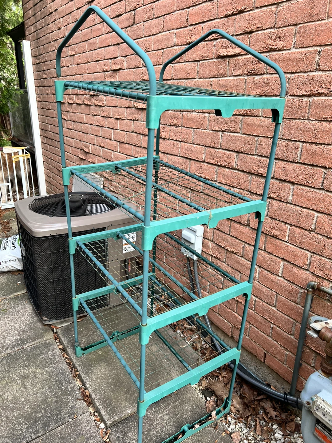 Green 4-Tier Nursery no rust