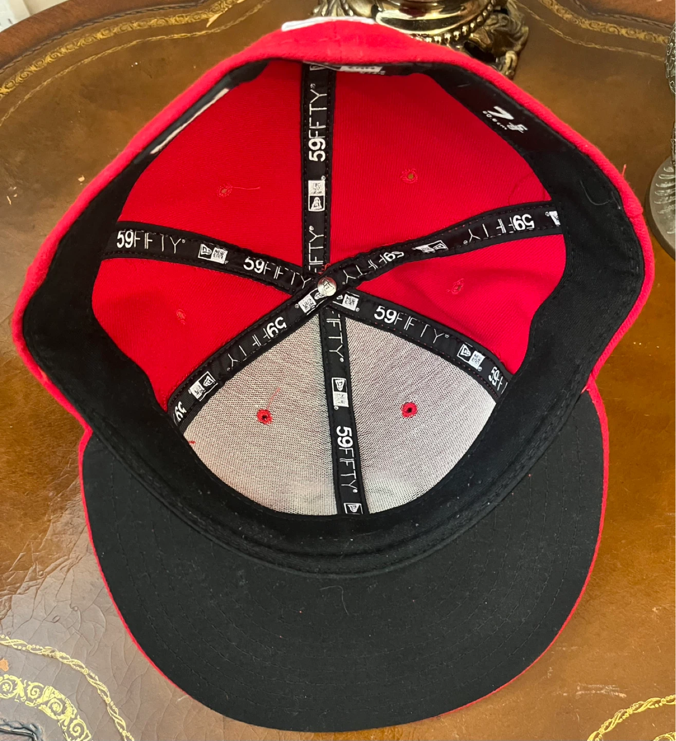 New Era 59FIFTY Cincinnati Reds Fitted Hat Size 7 5/8 - photo 2