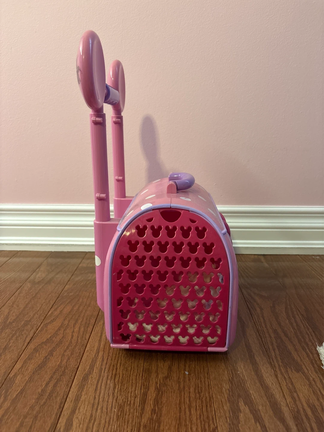 Disney Minnie Mouse Pet Carrier Toy Luggage - photo 2